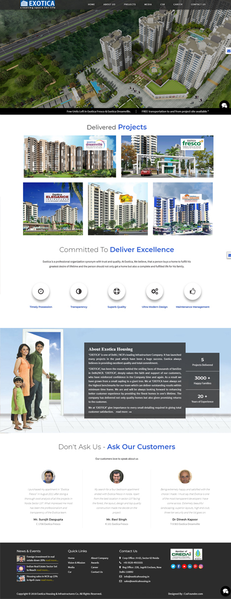 Website Designing company in India