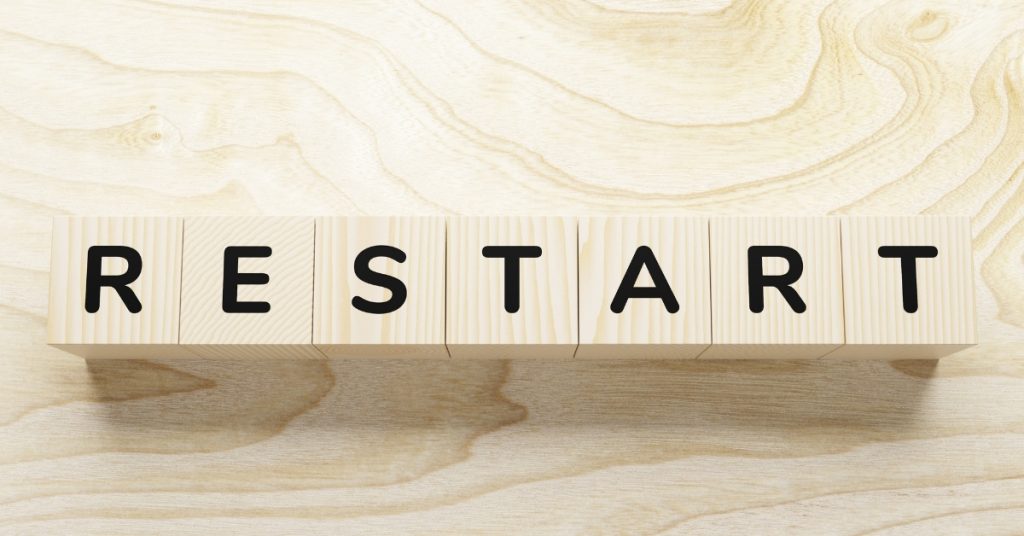 restart